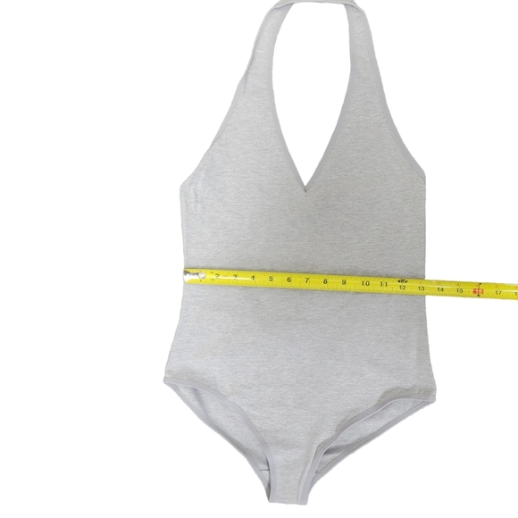 American Apparel Halter Bodysuit/Dancewear.  Size Large.  New With Tags $30. - Picture 3 of 5